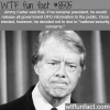 jimmy carter said he will release all ufo