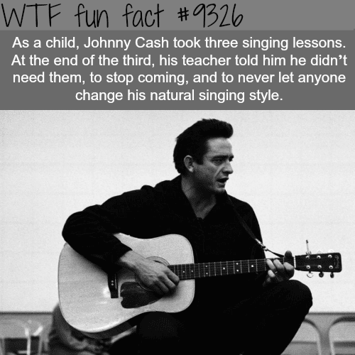 Johnny Cash - WTF fun facts