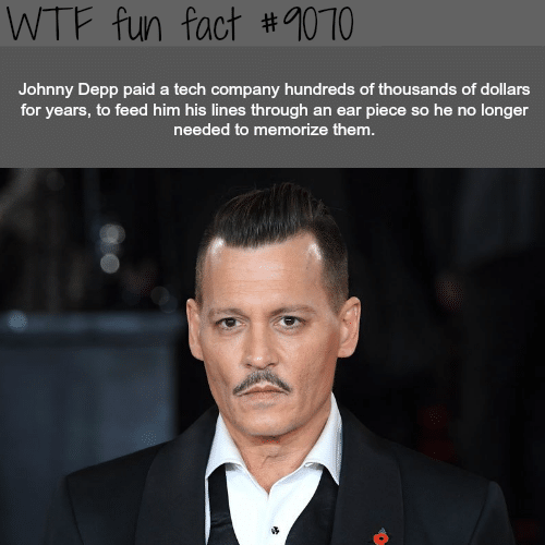 Johnny Depp - WTF fun facts