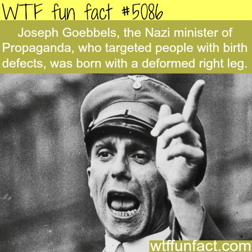 Joseph Goebbels - WTF fun facts