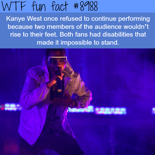 Kanye West - WTF fun facts