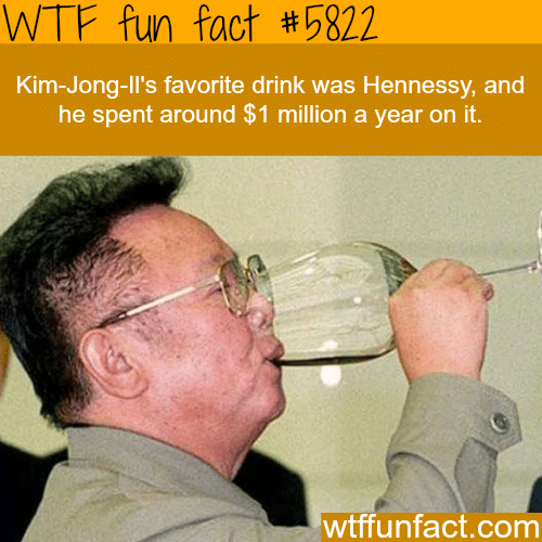 Kim-Jong-Il’s favorite drink - WTF fun facts