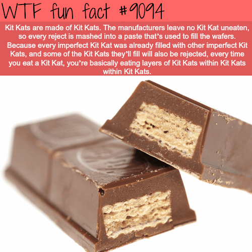 Kit Kats - WTF fun fact