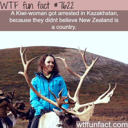 Kiwi-woman detained in Kazakhstan - WTF fun facts