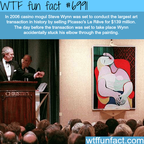 Le Reve by Picasso - WTF fun fact