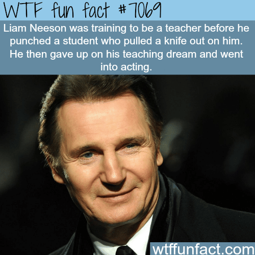 Liam Neeson - WTF fun facts