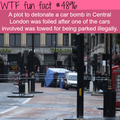 London car bomb - WTF fun facts  