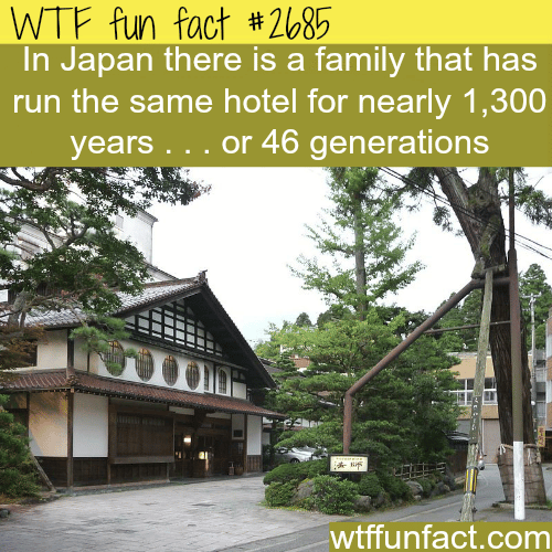 Longest family owned business - WTF fun facts