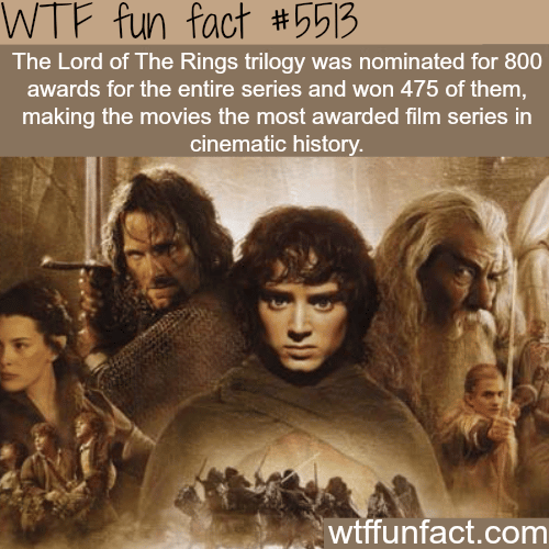 Lord of the Rings facts -  WTF fun facts