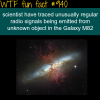 m82 galaxy signals
