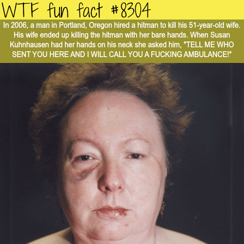 Man hired a hitman to kill his wife - WTF fun facts