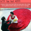 man in china had 9999 roses sewed into a dress