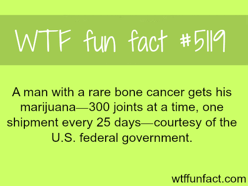 Man with rare bone cancer gets 300 joints at a time - WTF fun facts