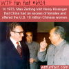 mao zedong offered 10 million chinese women to the