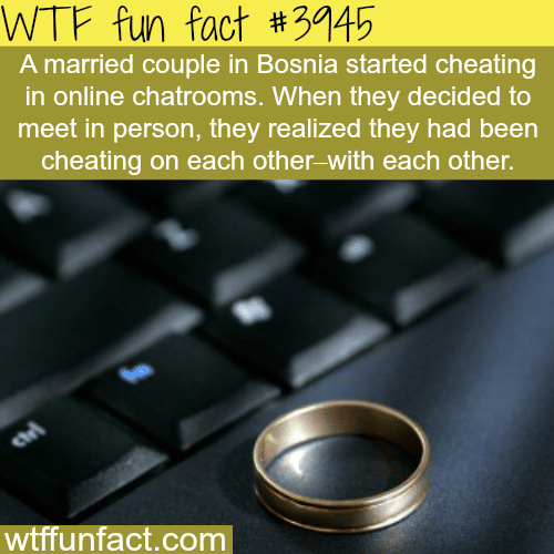 Married couple in Bosnia cheats on each other with each other - WTF fun facts 