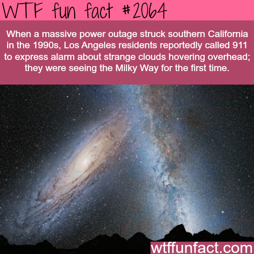 Massive outage in Southern California in the 1990s - WTF fun facts