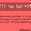 mathematical proof that 1 1 2