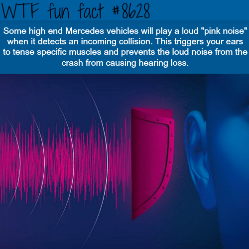 Mercedes ear protection technology - WTF fun facts
