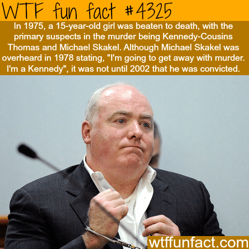 Michael Skakel and the murder of a 15 year-old girl -  WTF fun facts