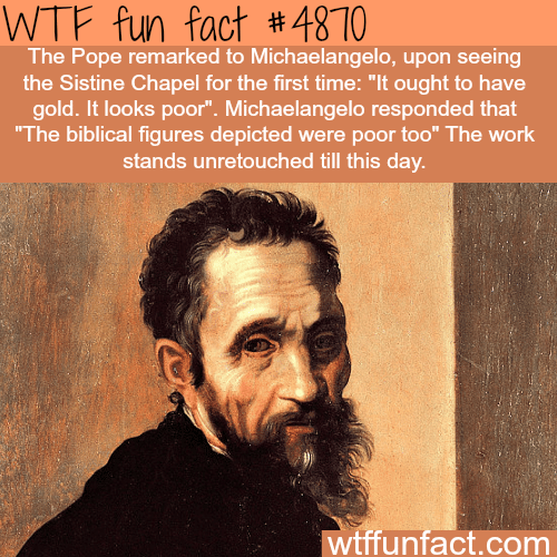 Michelangelo and the Pope -