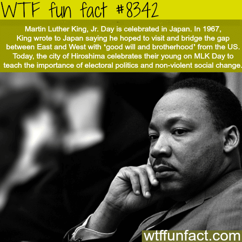 MLK letter to Japan - WTF fun facts