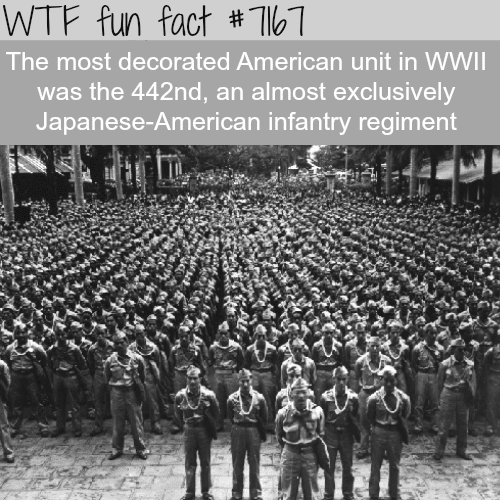 Most decorated American unit - WTF Fun Fact
