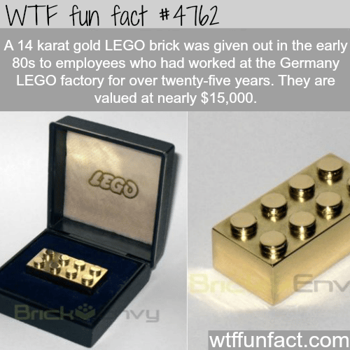 Most expensive LEGO bricks - WTF fun facts