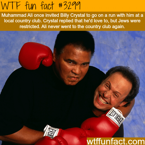 Muhammad Ali and Billy Crystal -  WTF fun facts