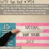 national that sucks day wtf fun fact