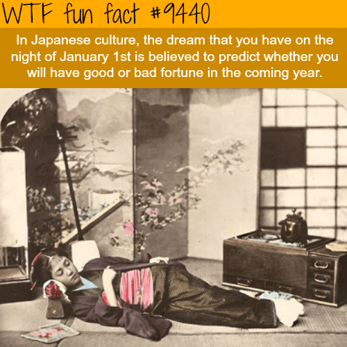 New Years Day Dream - WTF fun fact