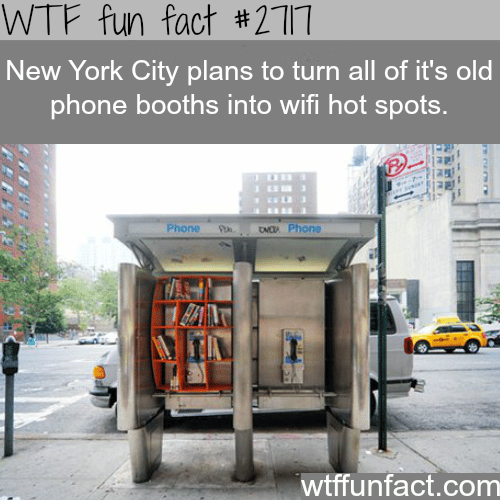 New York City Ideas For WiFi Hot Spots - WTF fun facts