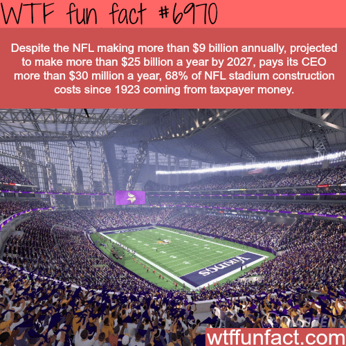 NFL - WTF fun fact