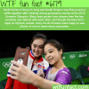 north and south korean olympic participants take