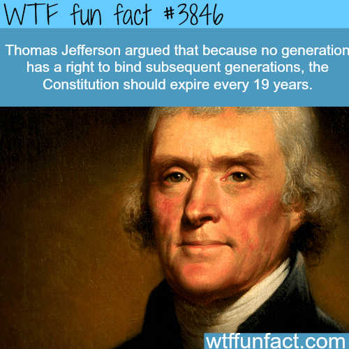 One of Thomas Jefferson’s greatest ideas - WTF fun facts 