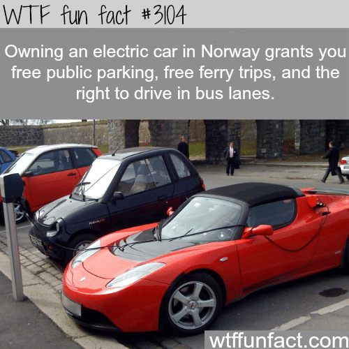 Owning an electric car in Norway -  WTF fun facts