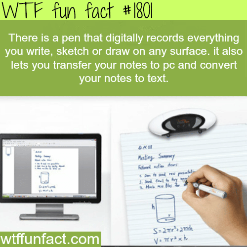 Pen that record everything on your pc - WTF fun facts