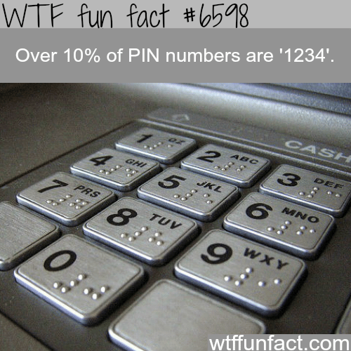 Pin numbers 
