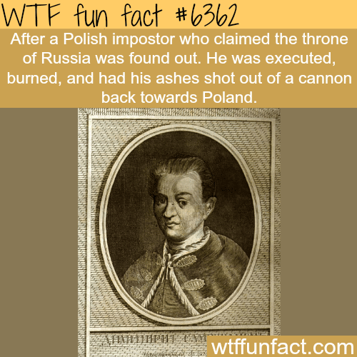 Polish Impostor claimed the throne of Russia - WTF fun facts