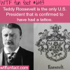 presidents who had tattoos wtf fun facts