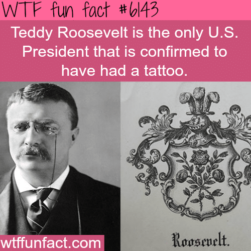 Presidents who had tattoos - WTF fun facts