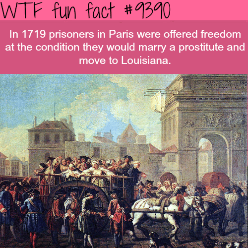 Prisoners in Paris were offered freedom - WTF fun facts