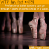 professional ballet wtf fun facts