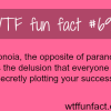 pronoia wtf fun fact