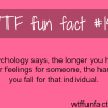 psychology and love facts