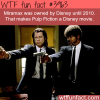 pulp fiction is a disney movie wtf fun facts