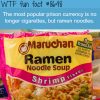 ramen noodles replaced cigarettes as the new