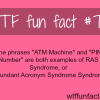 ras syndrome wtf fun fact