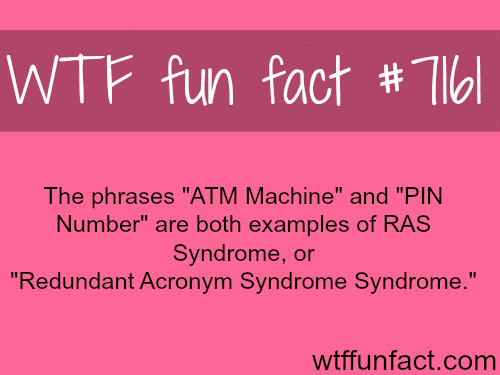 RAS Syndrome - WTF Fun Fact