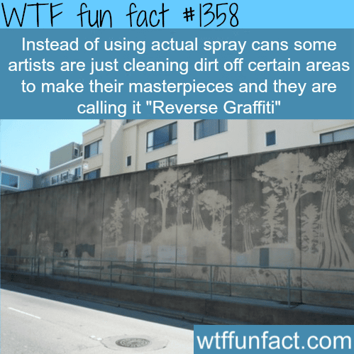 “Reverse Graffiti” - best type of graffiti