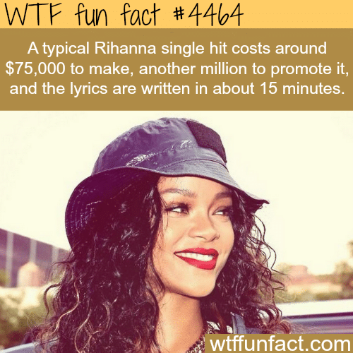 Rihanna songs -   WTF fun facts